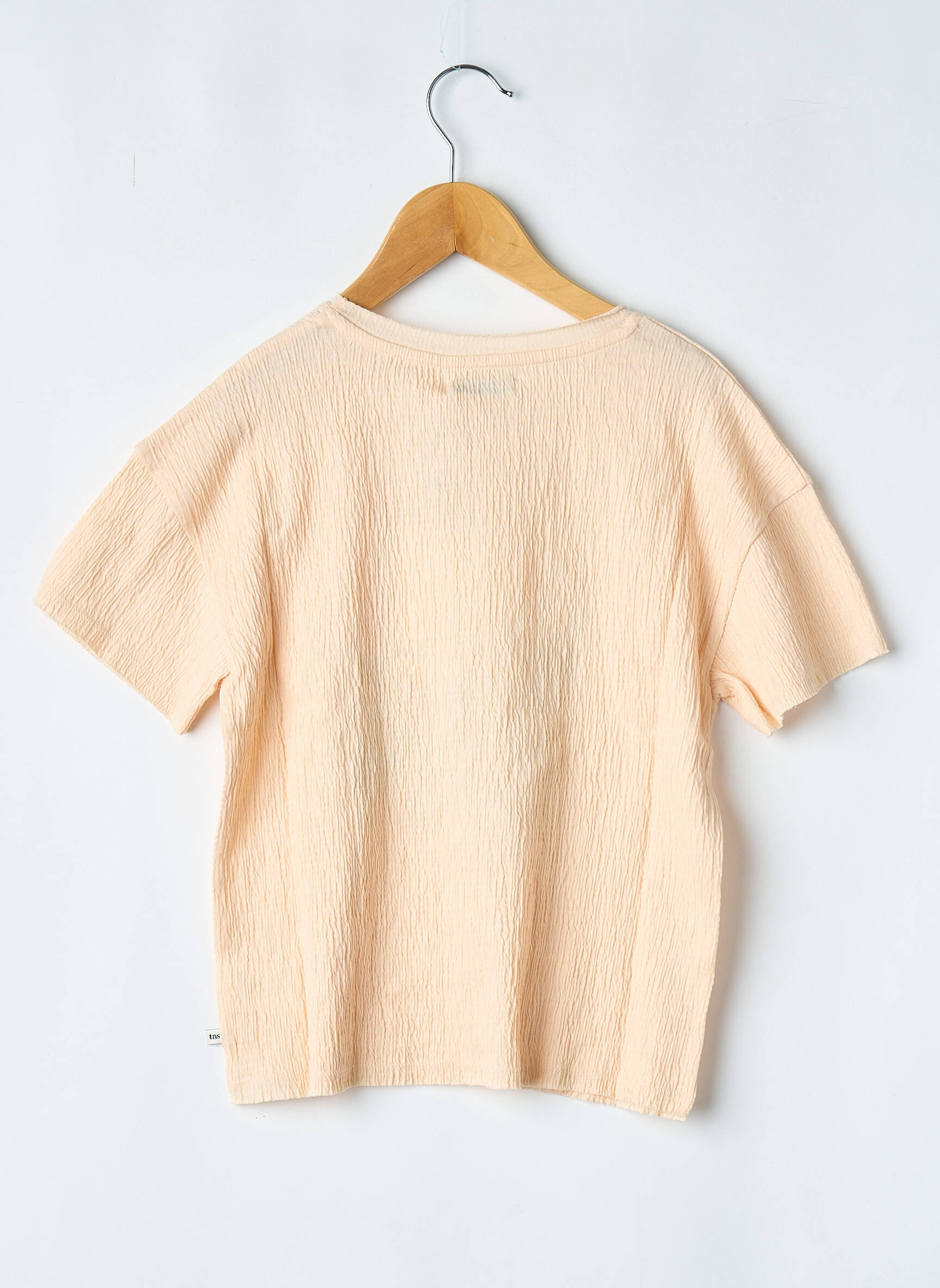Tricou portocalie THE NEW SOCIETY fată