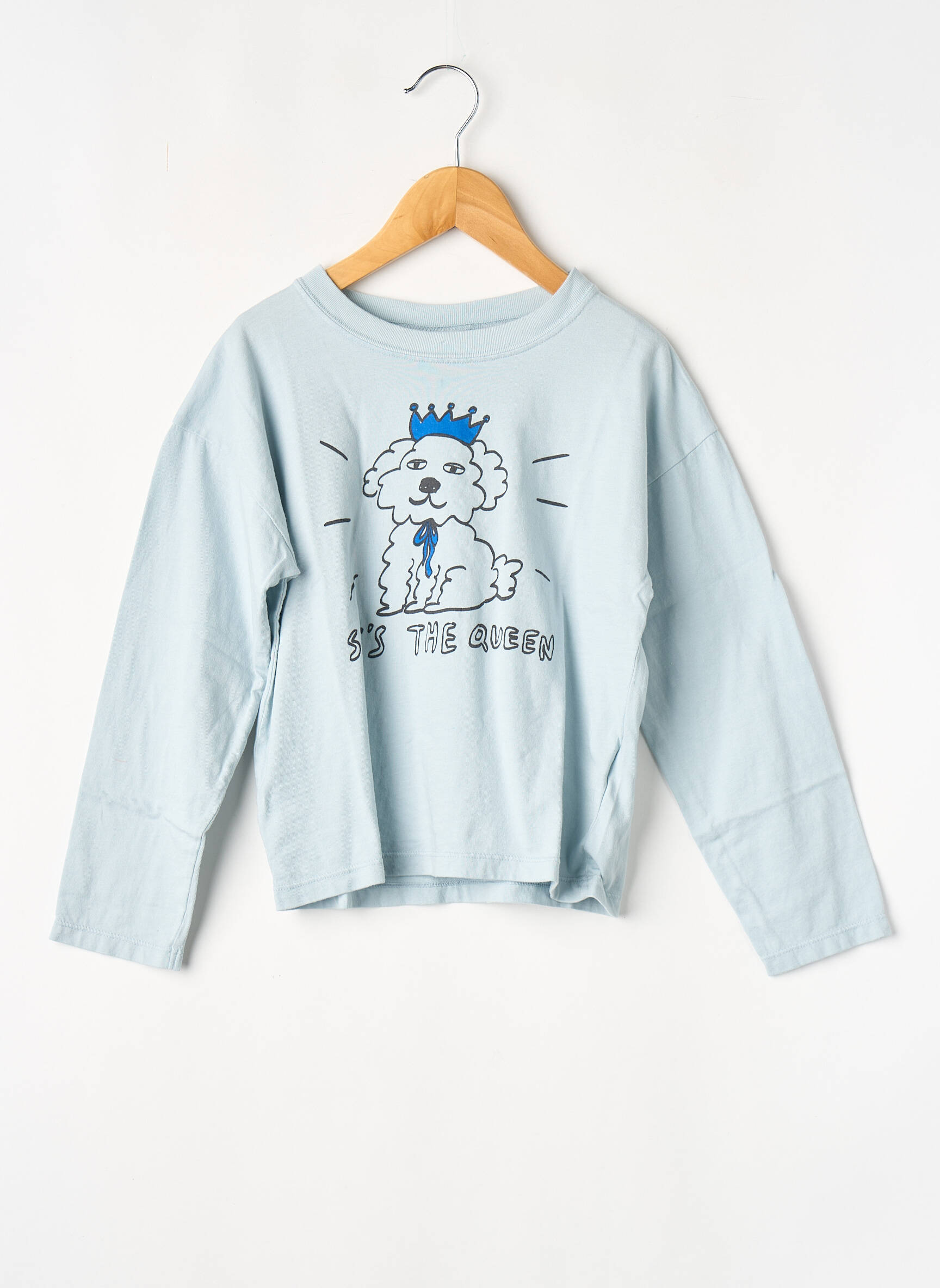 Tricou albastru THE CAMPAMENTO fată