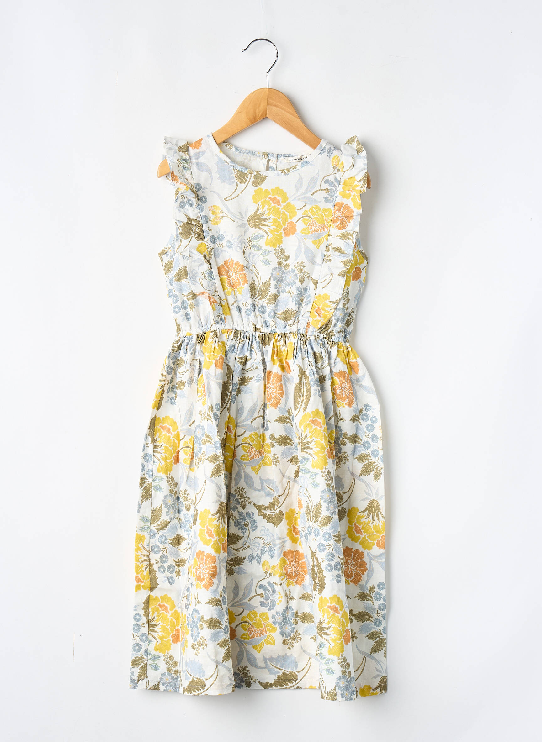 Rochie midi multicolor THE NEW SOCIETY fată