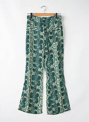 Pantalon larg verde SWILDENS femeie