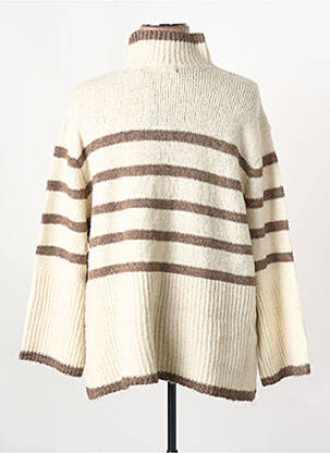 Pulover bej VERO MODA femeie