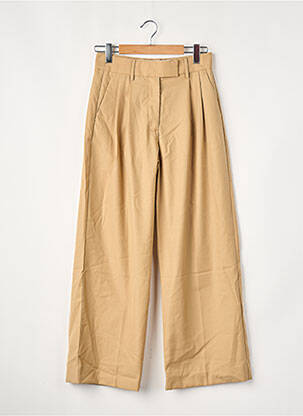 Pantalon larg bej SECOND FEMALE femeie