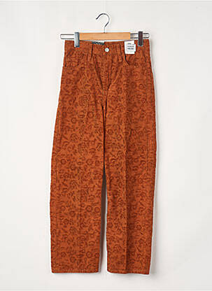 Pantalon drept portocalie LEVI'S femeie
