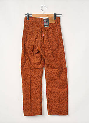 Pantalon drept portocalie LEVI'S femeie