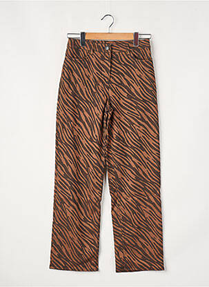 Pantalon drept multicolor SAMSOE & SAMSOE femeie