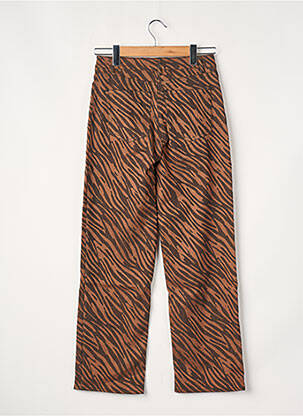 Pantalon drept multicolor SAMSOE & SAMSOE femeie