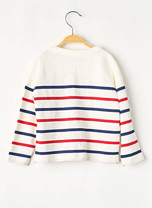 Tricou guler rotund alb MAISON LABICHE fată