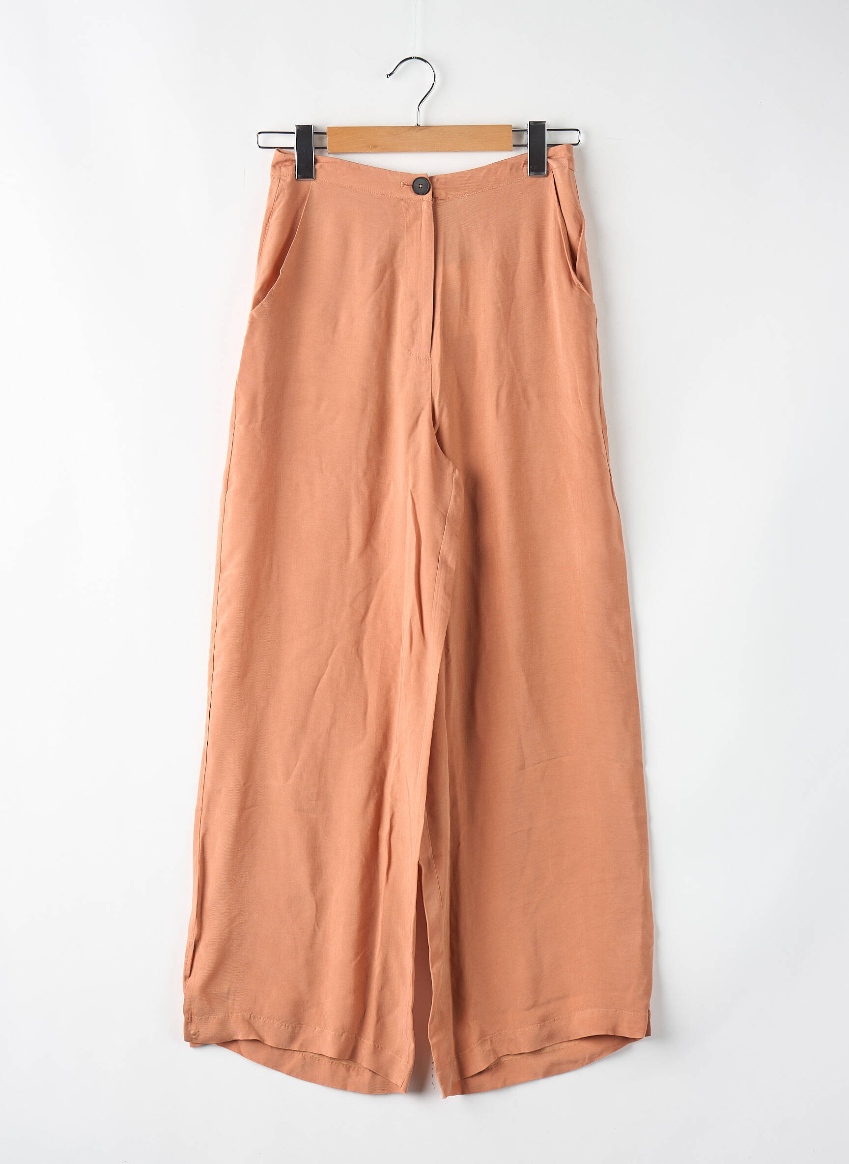 Pantalon larg portocalie HUMANOID femeie