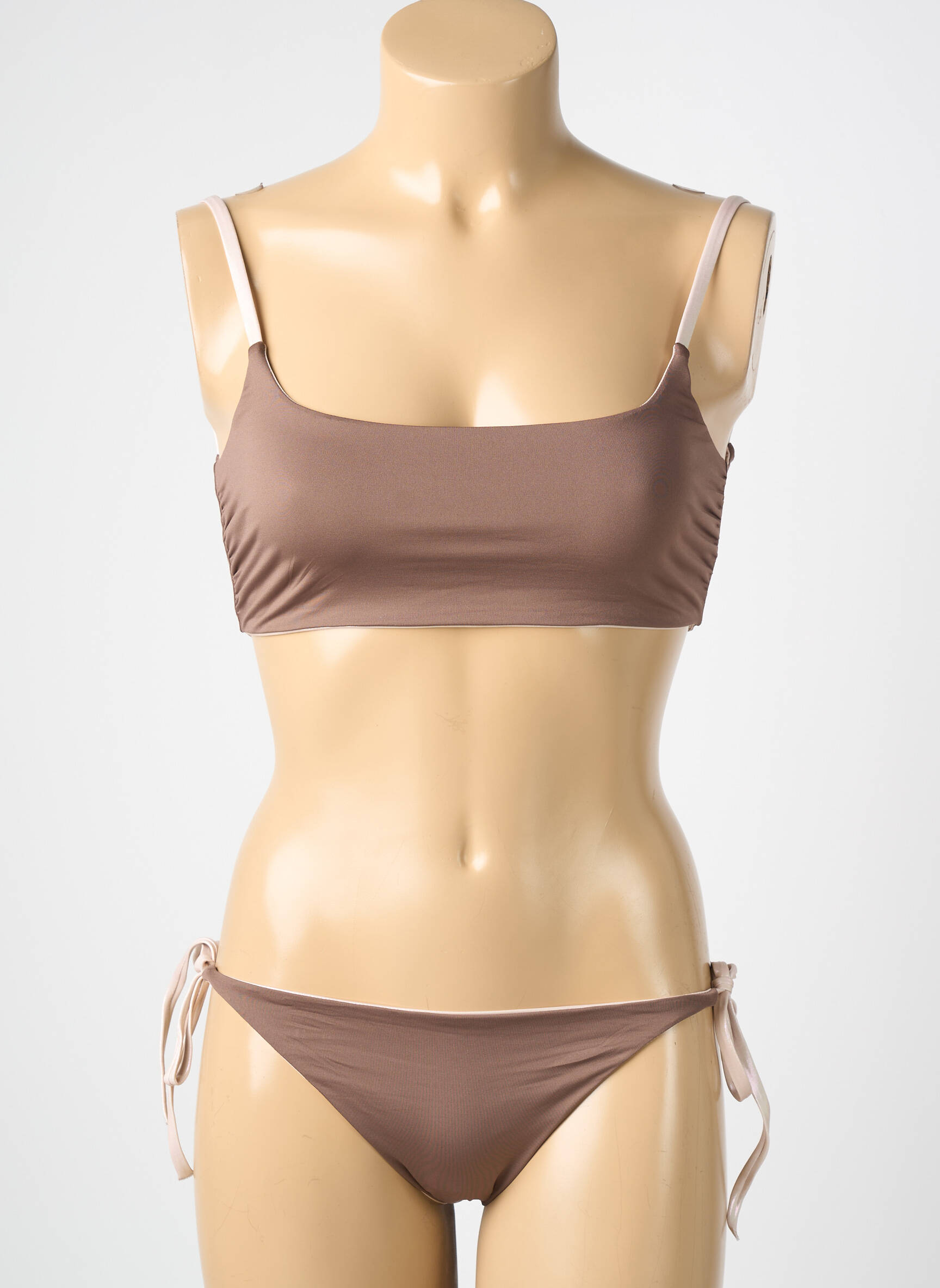 Costum de baie din două piese maro CARIOCA femeie