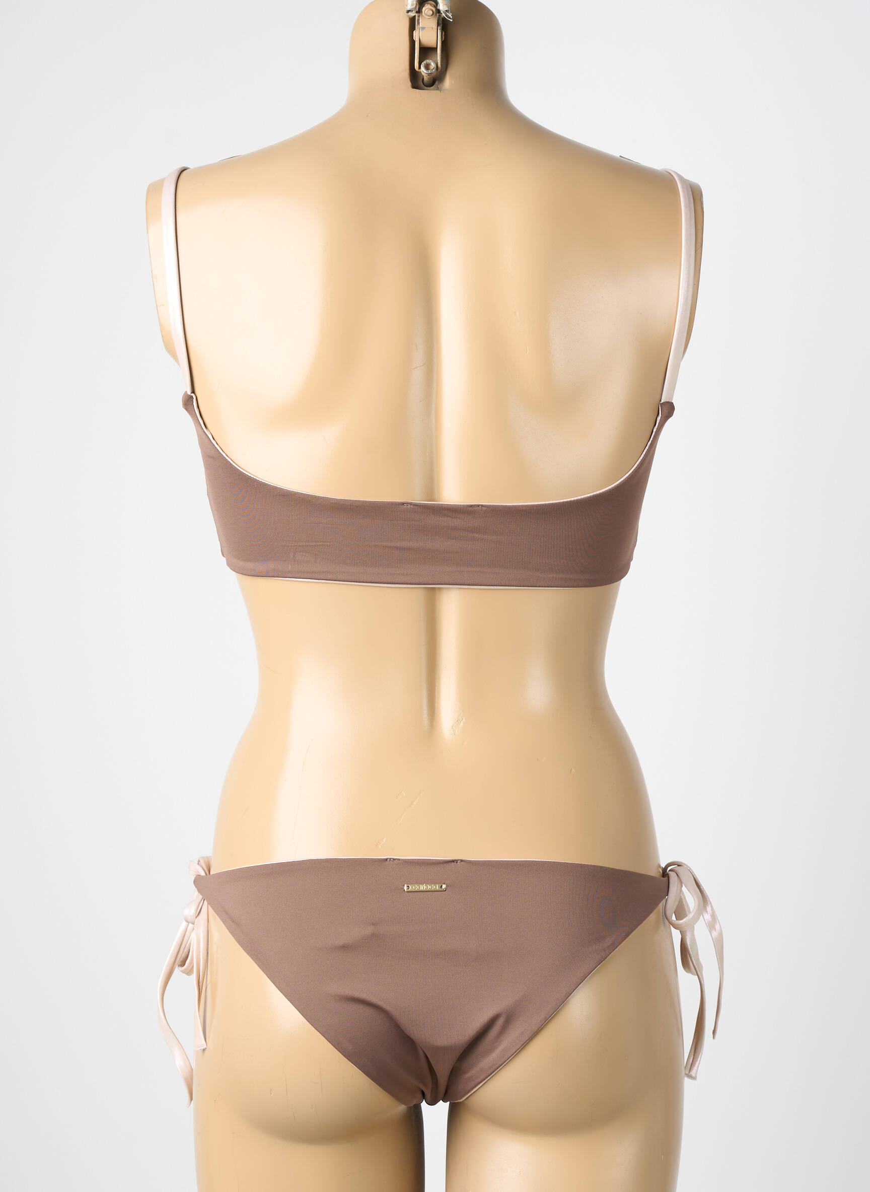 Costum de baie din două piese maro CARIOCA femeie
