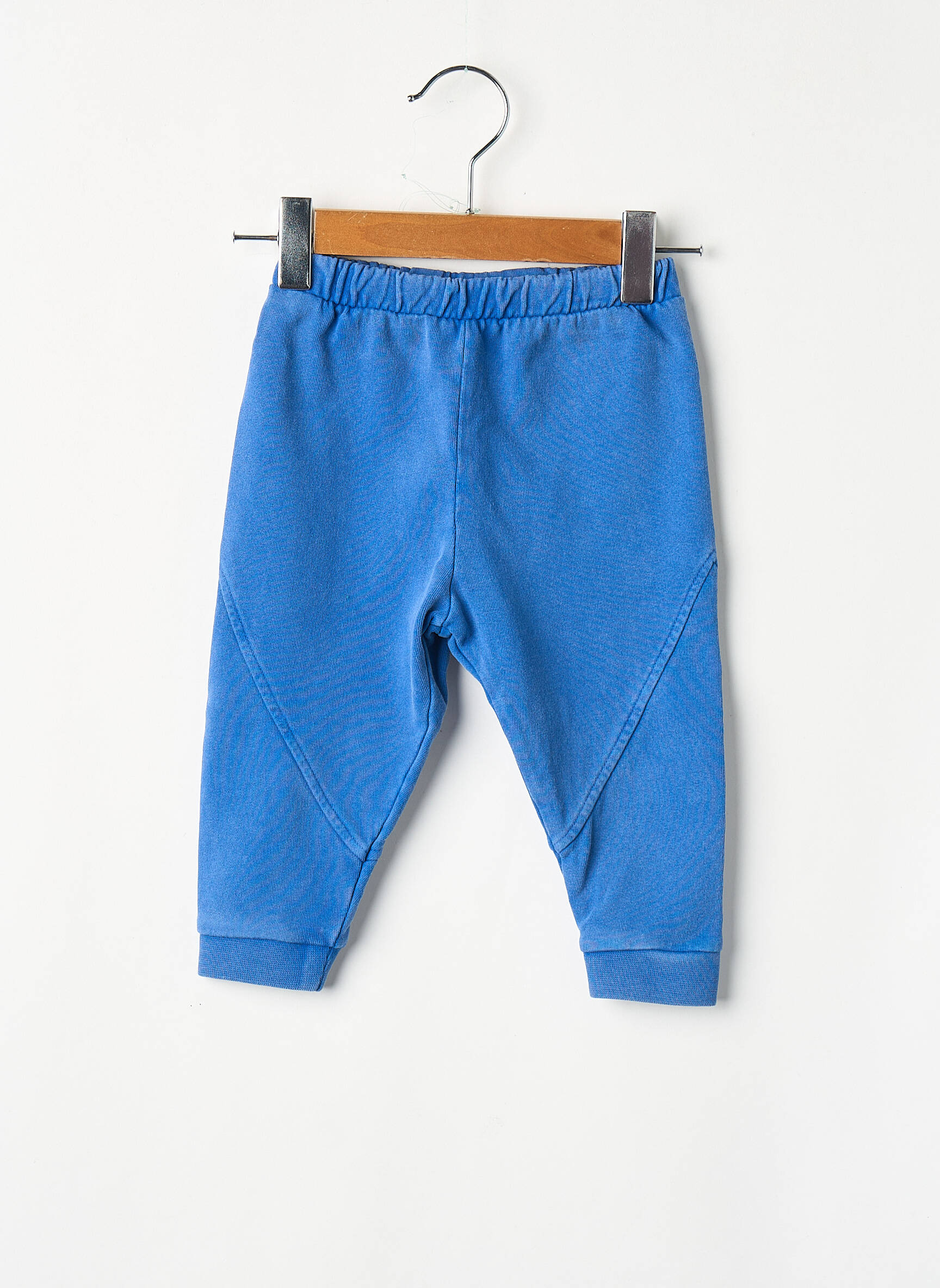 Pantalon drept albastru THE CAMPAMENTO fată
