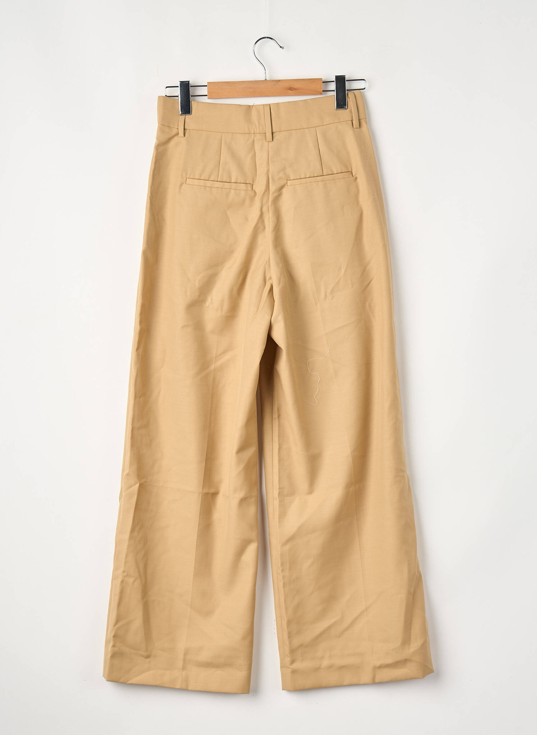 Pantalon larg bej SECOND FEMALE femeie
