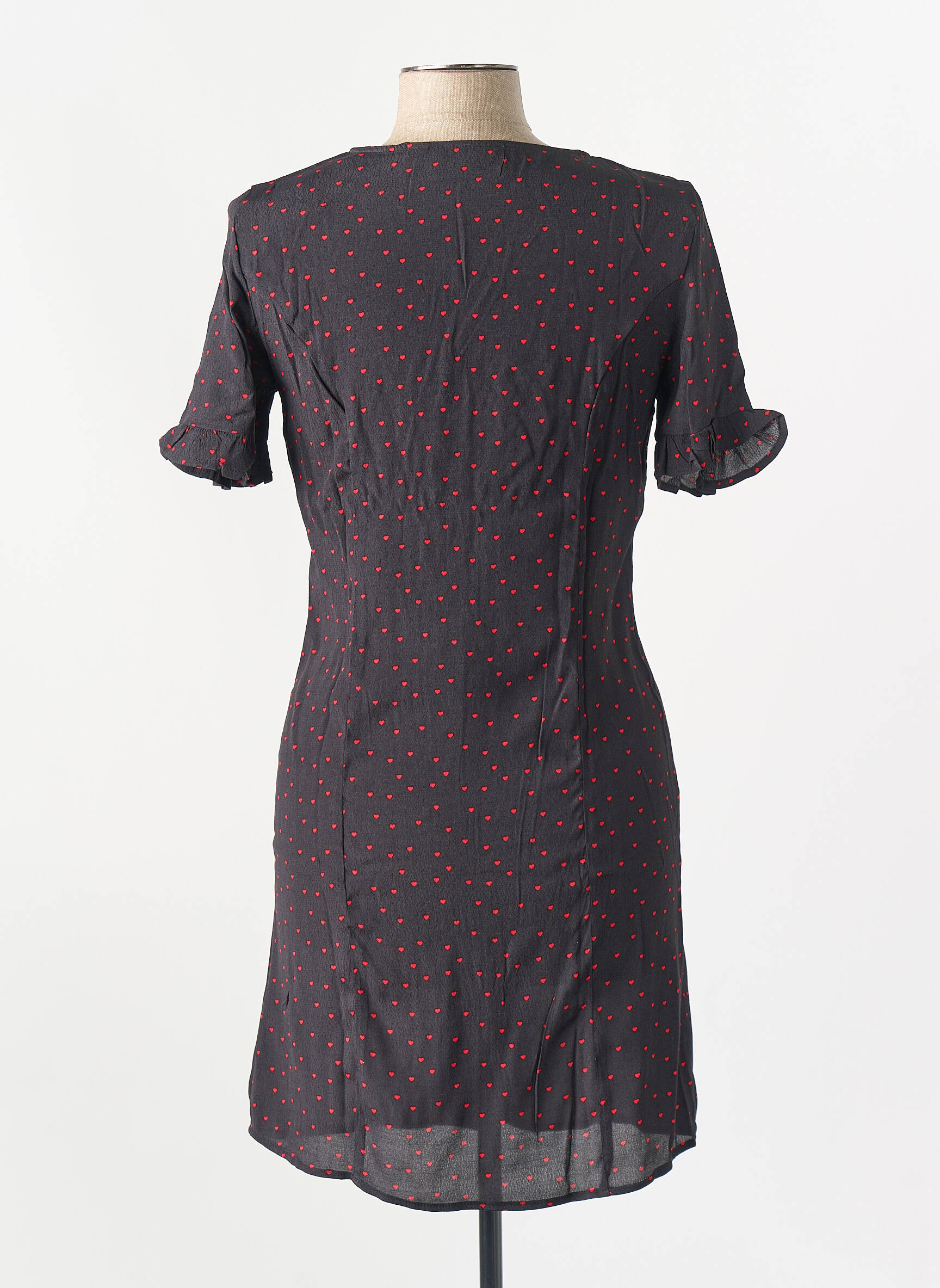Rochie midi negru PIECES femeie
