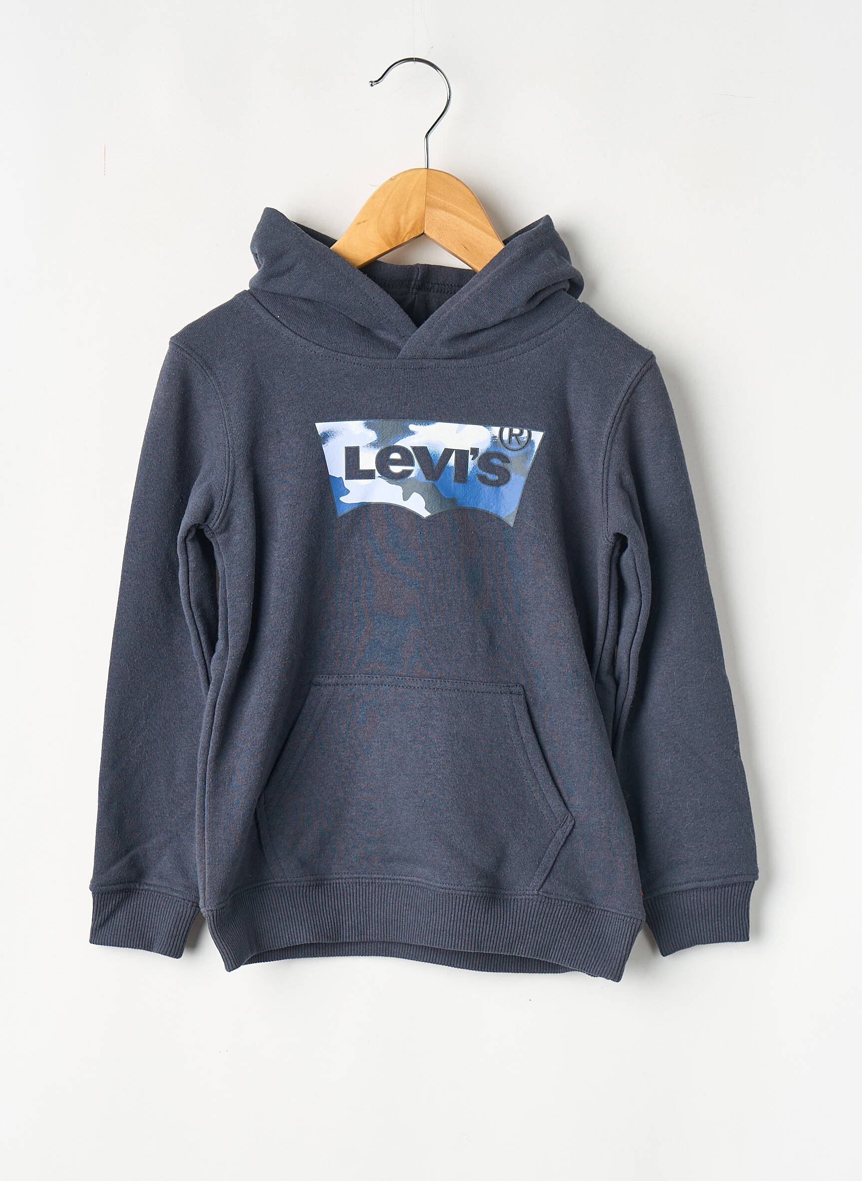 Hanorac cu glugă albastru LEVI'S băiat