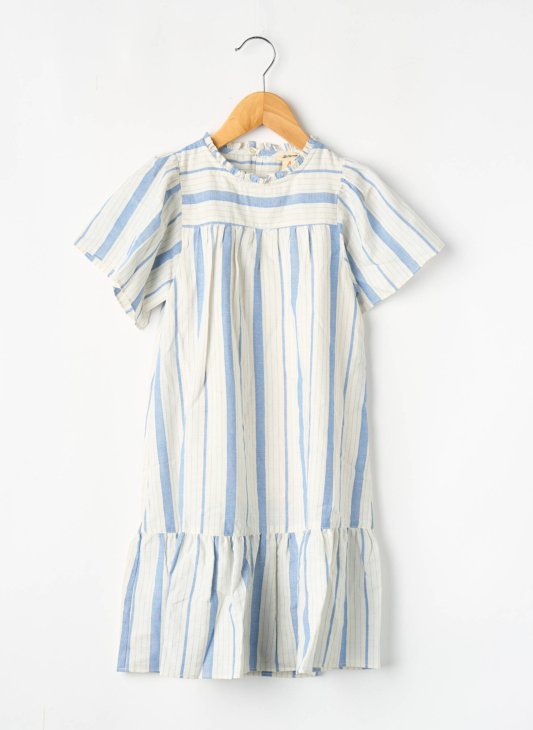 Rochie lungă albastru BELLEROSE fată