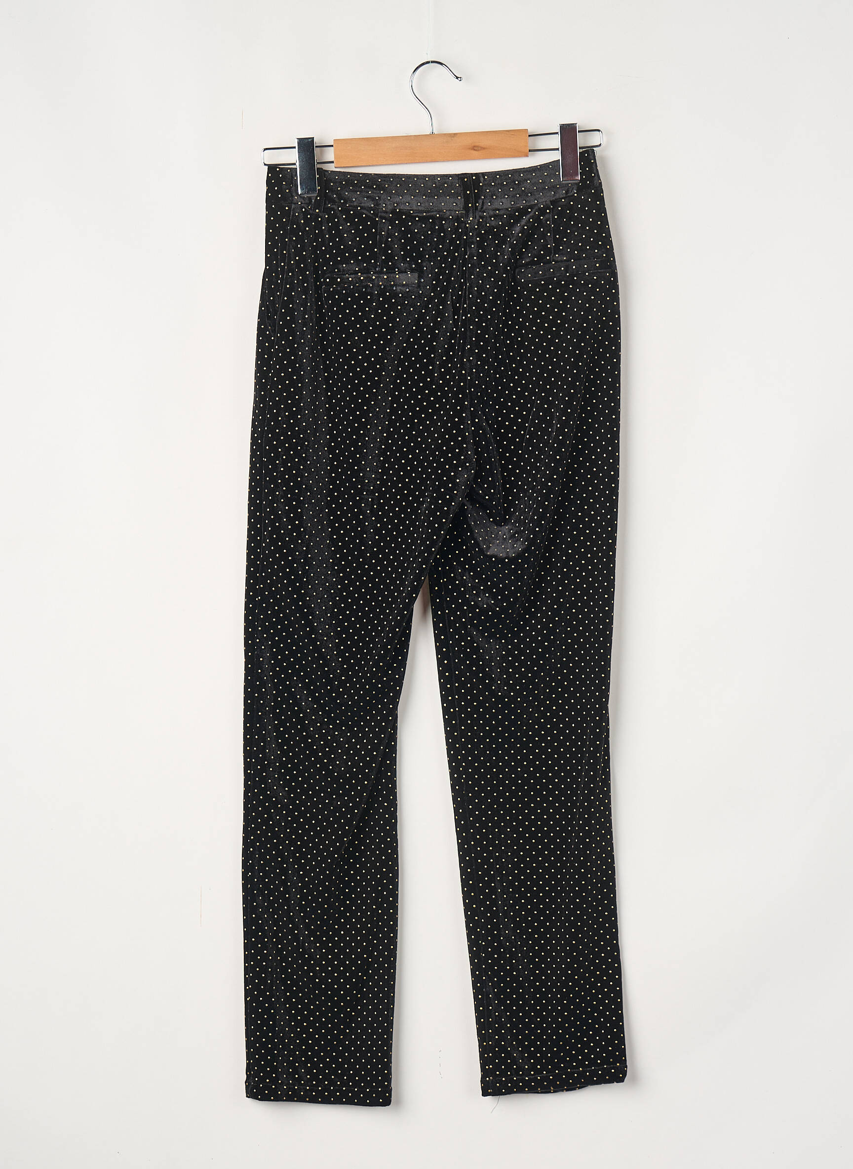 Pantalon drept negru LA PETITE ETOILE femeie