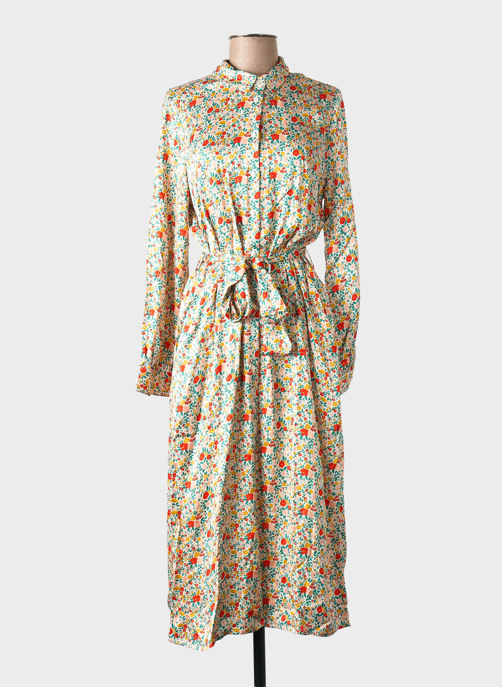 Rochie lungă verde OBJECT femeie