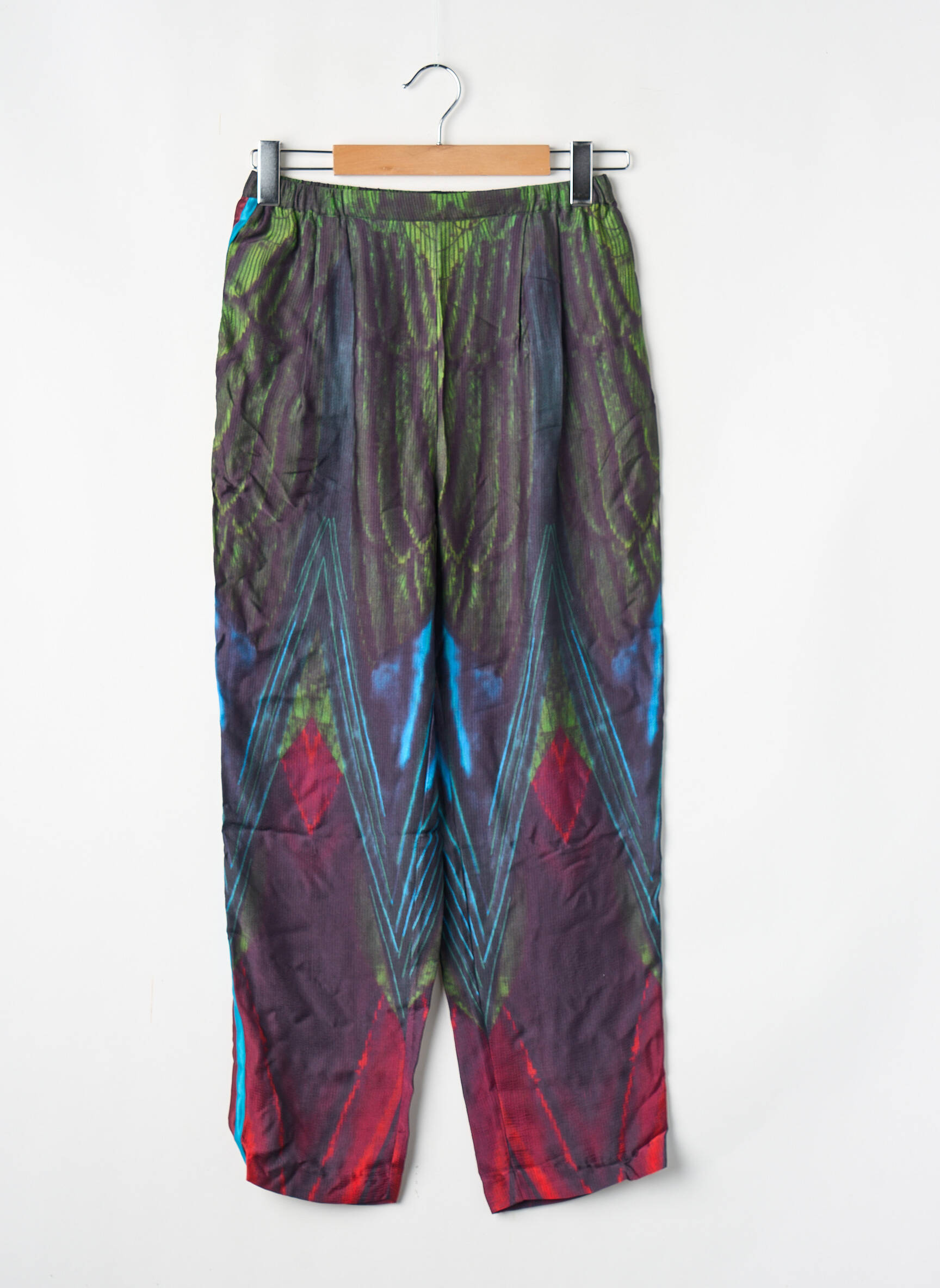 Pantalon drept multicolor MES DEMOISELLES...PARIS femeie