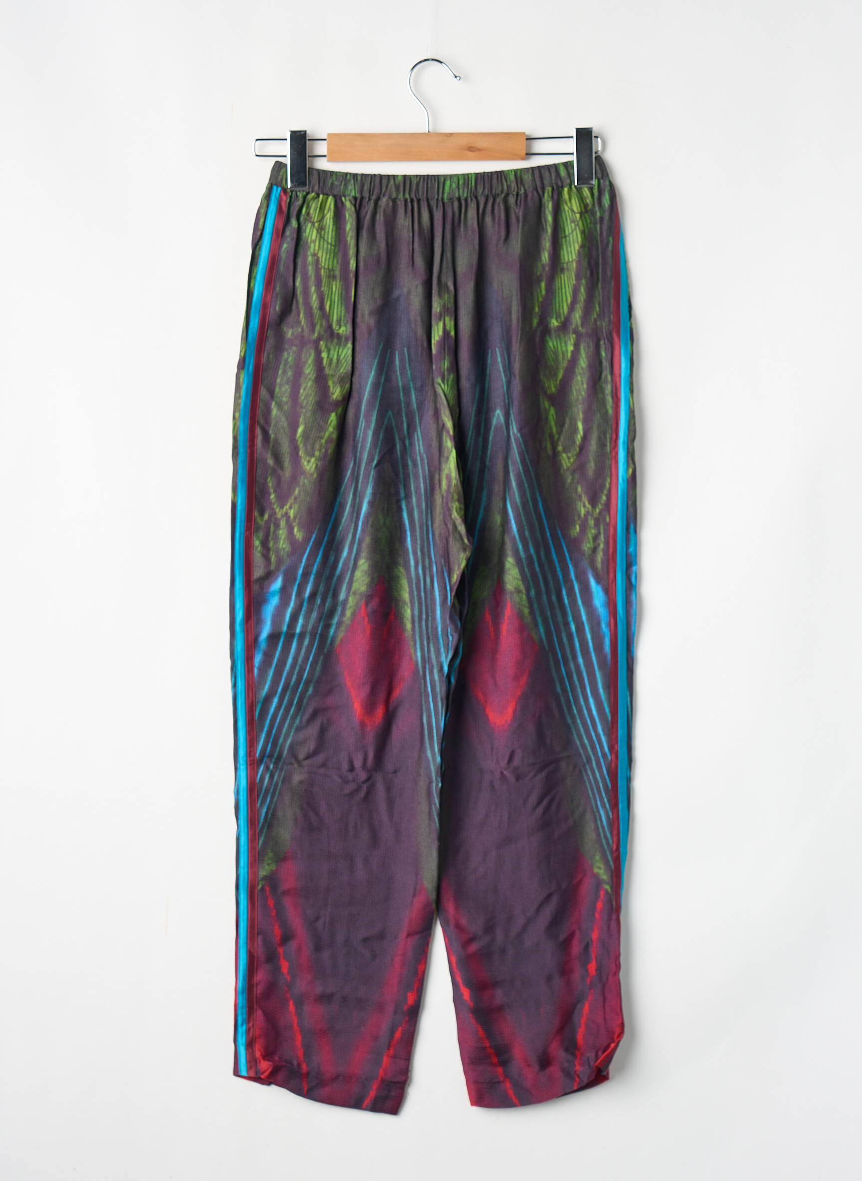 Pantalon drept multicolor MES DEMOISELLES...PARIS femeie