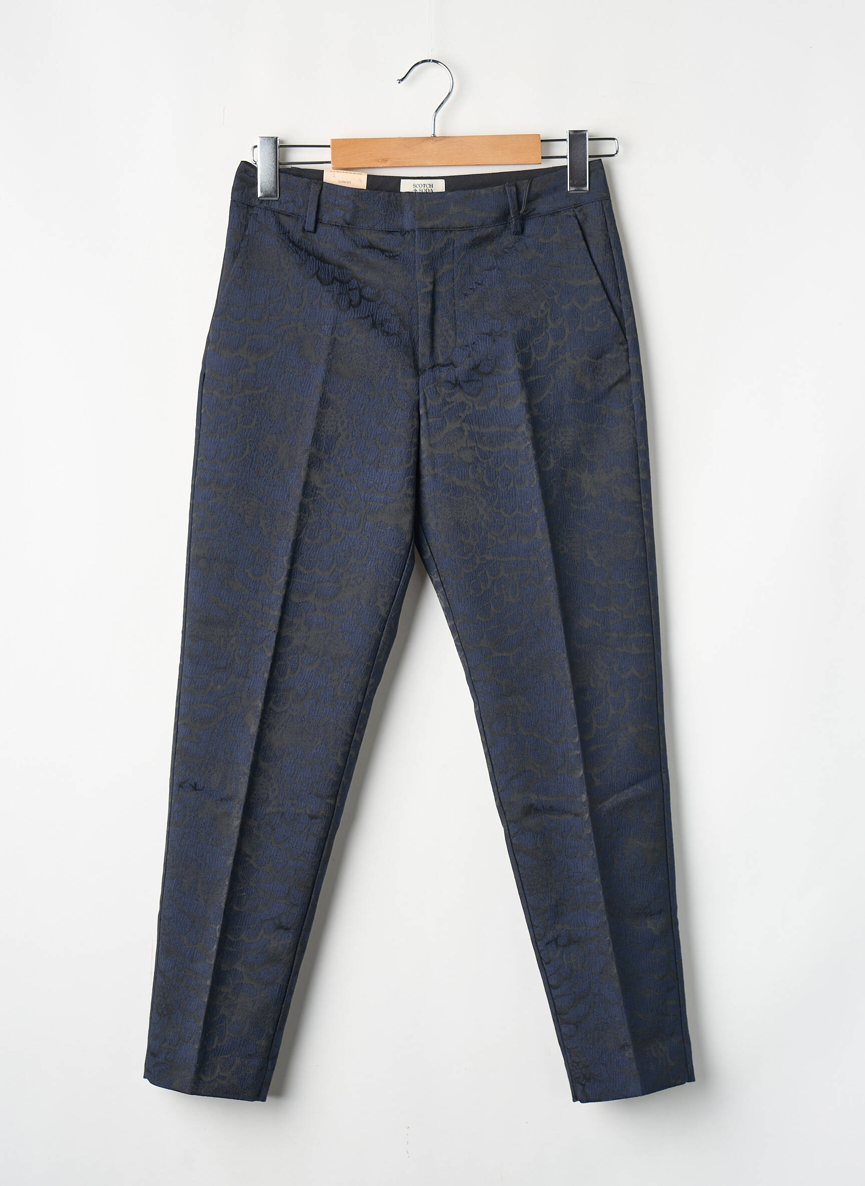 Pantalon slim negru SCOTCH & SODA femeie