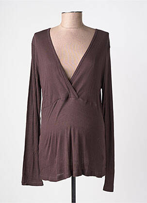 Tricou / top maternitate maro BOOB femeie