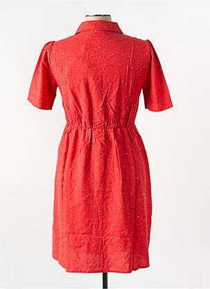 Rochie scurtă roșu PIECES femeie