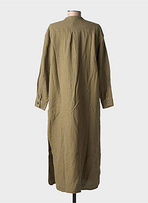Rochie midi kaki BONTON femeie