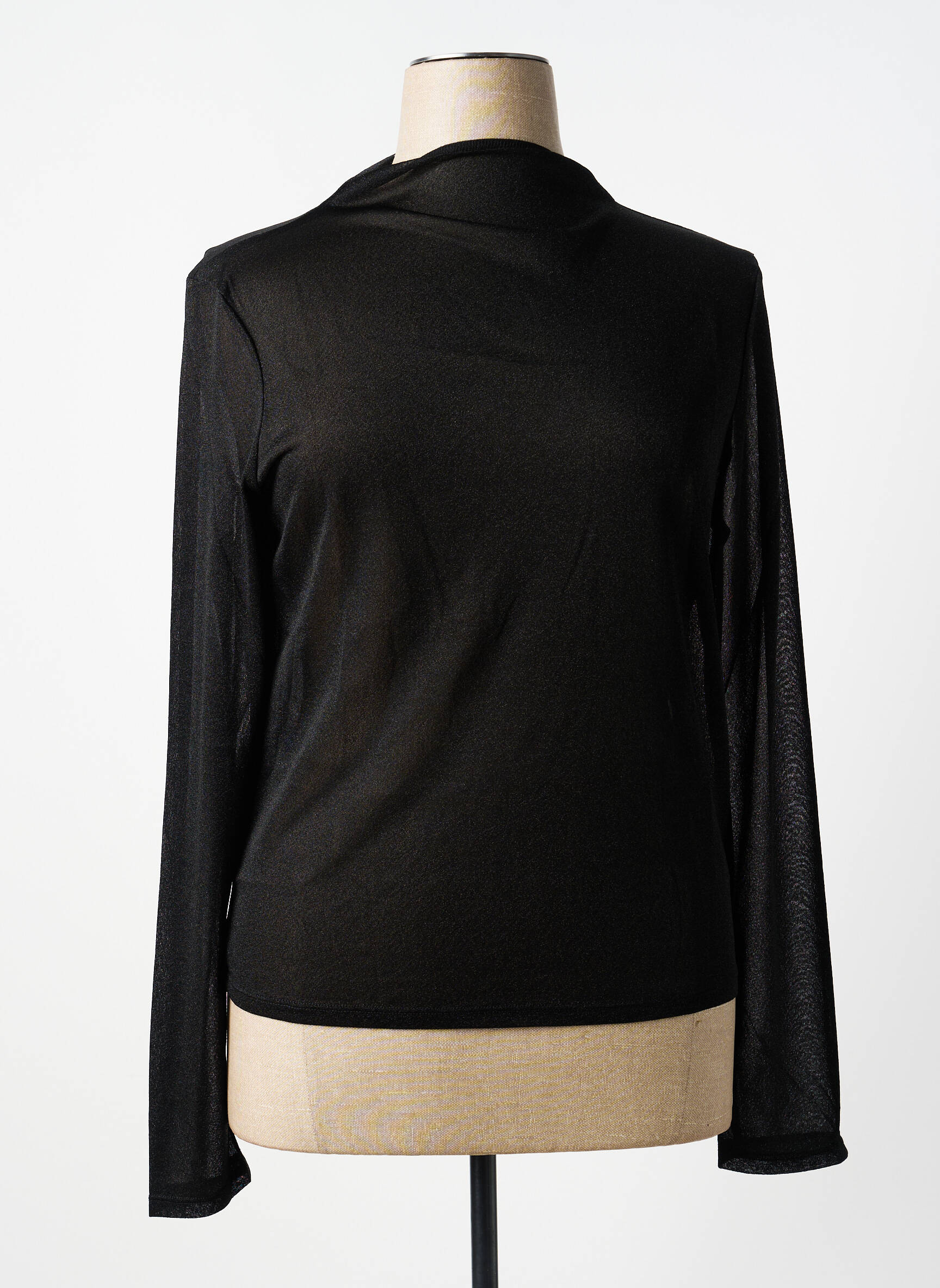 Top negru GINA TRICOT femeie