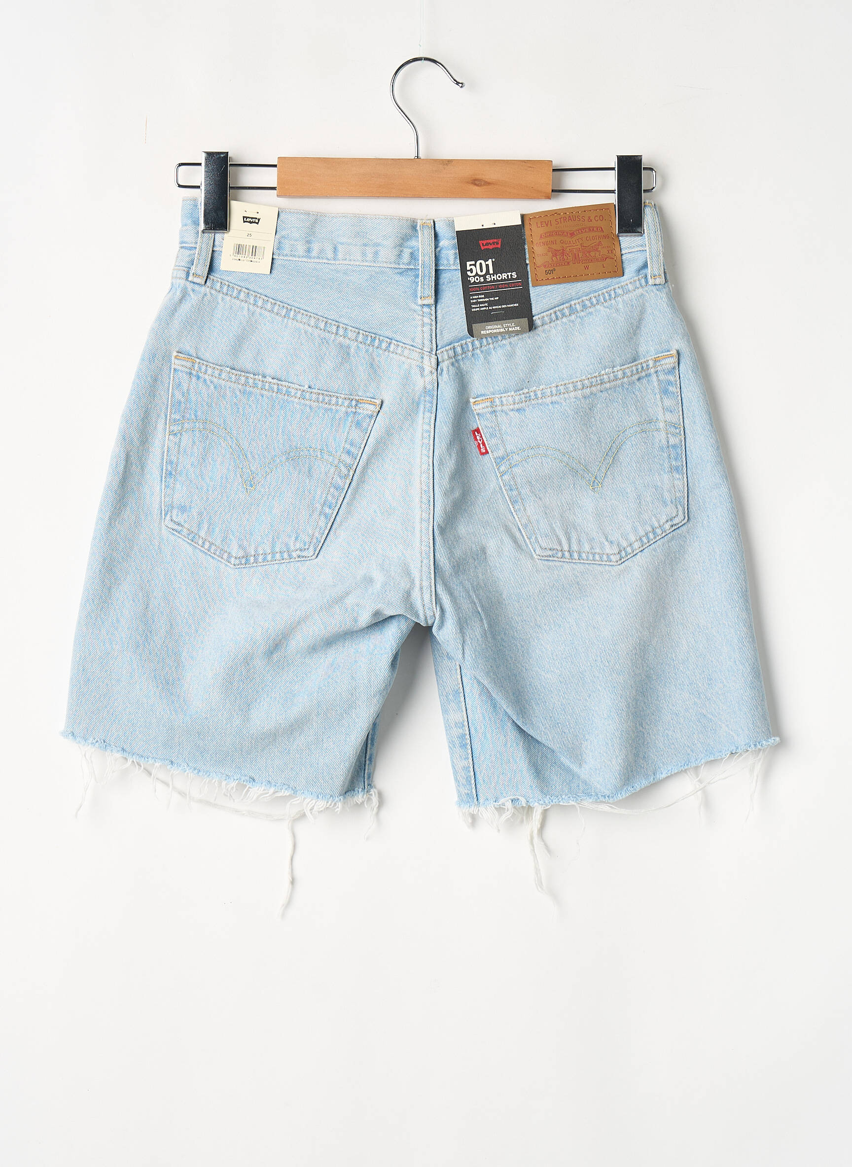 Șort albastru LEVI'S femeie