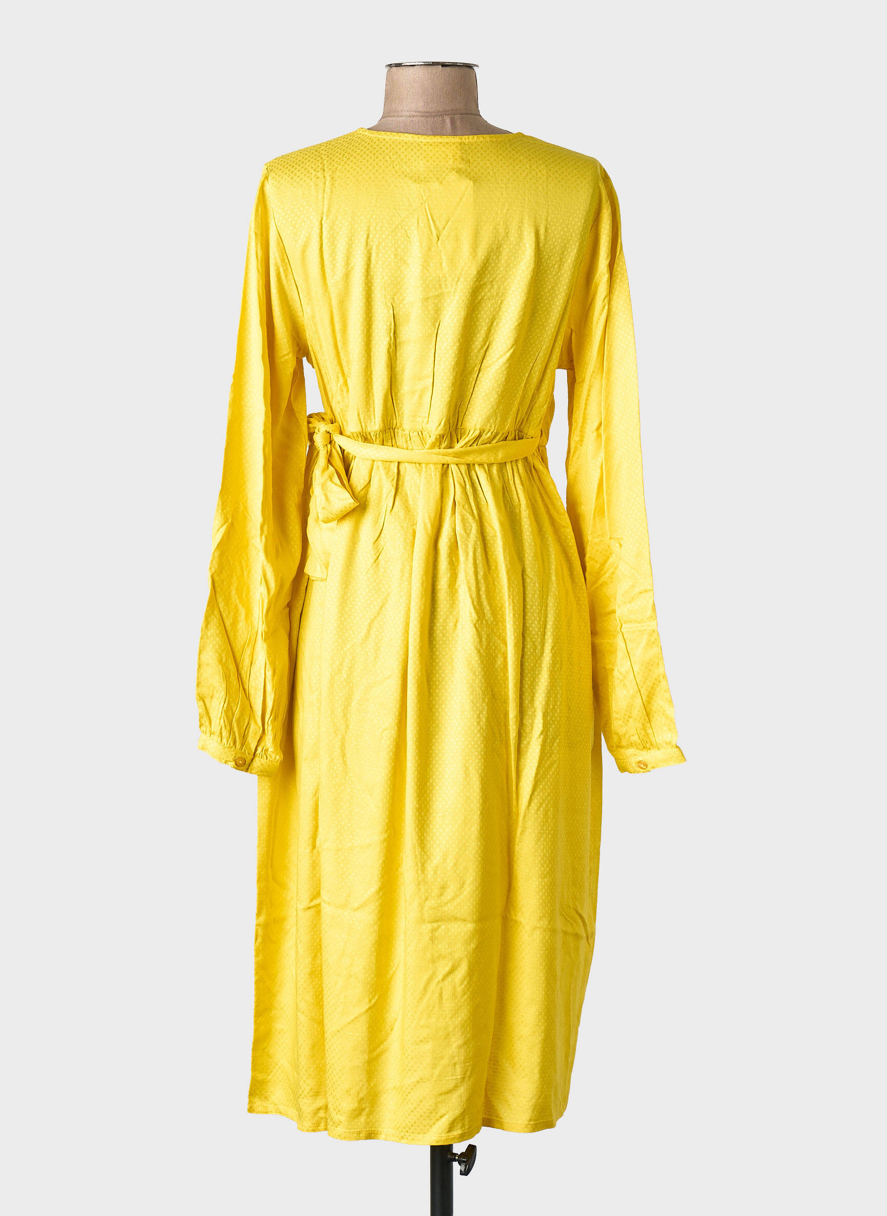 Rochie midi galben MAMA LICIOUS femeie