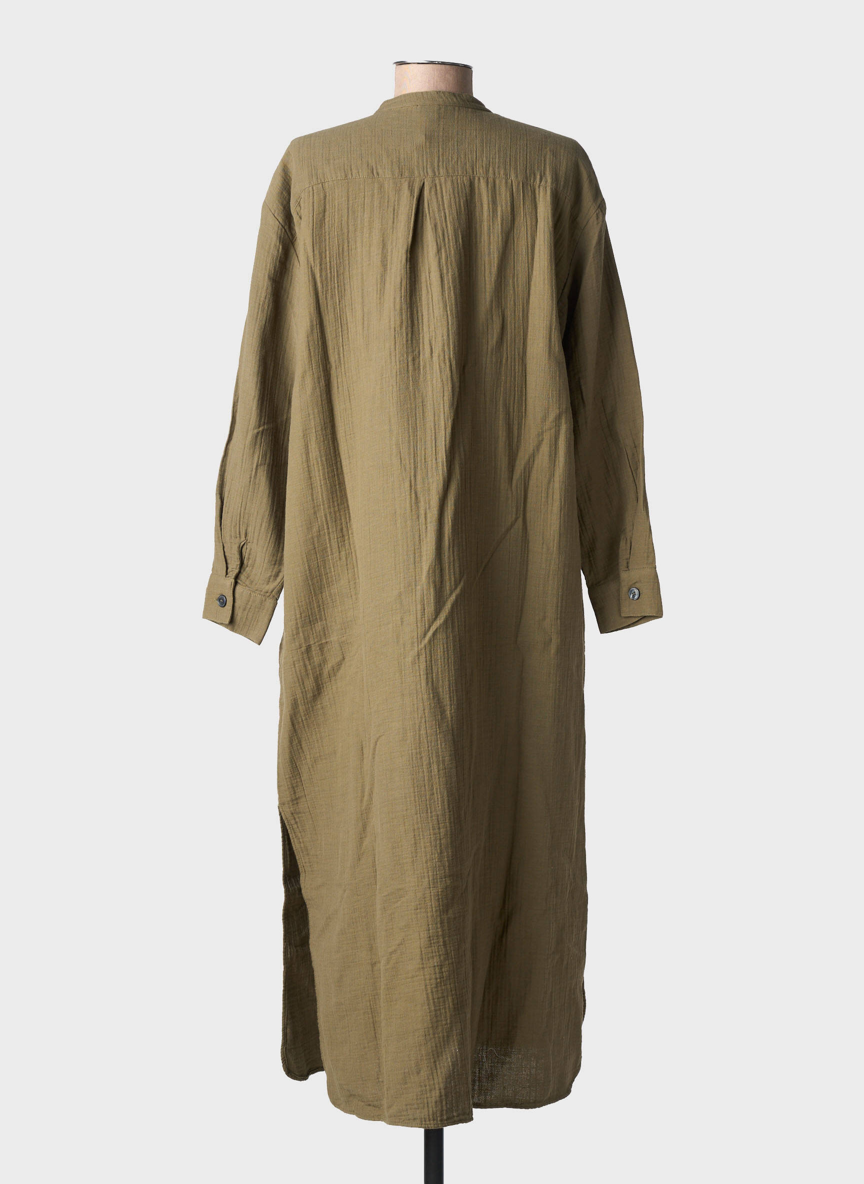 Rochie midi kaki BONTON femeie
