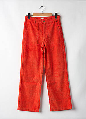 Pantalon drept roșu WILD femeie