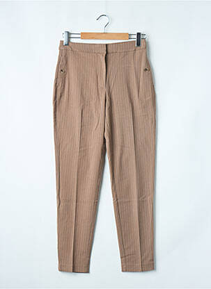 Pantalon slim maro VILA femeie