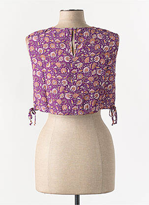 Top violet ANTIK BATIK femeie