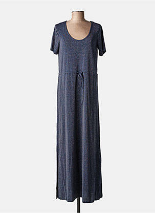 Rochie lungă albastru PIECES femeie