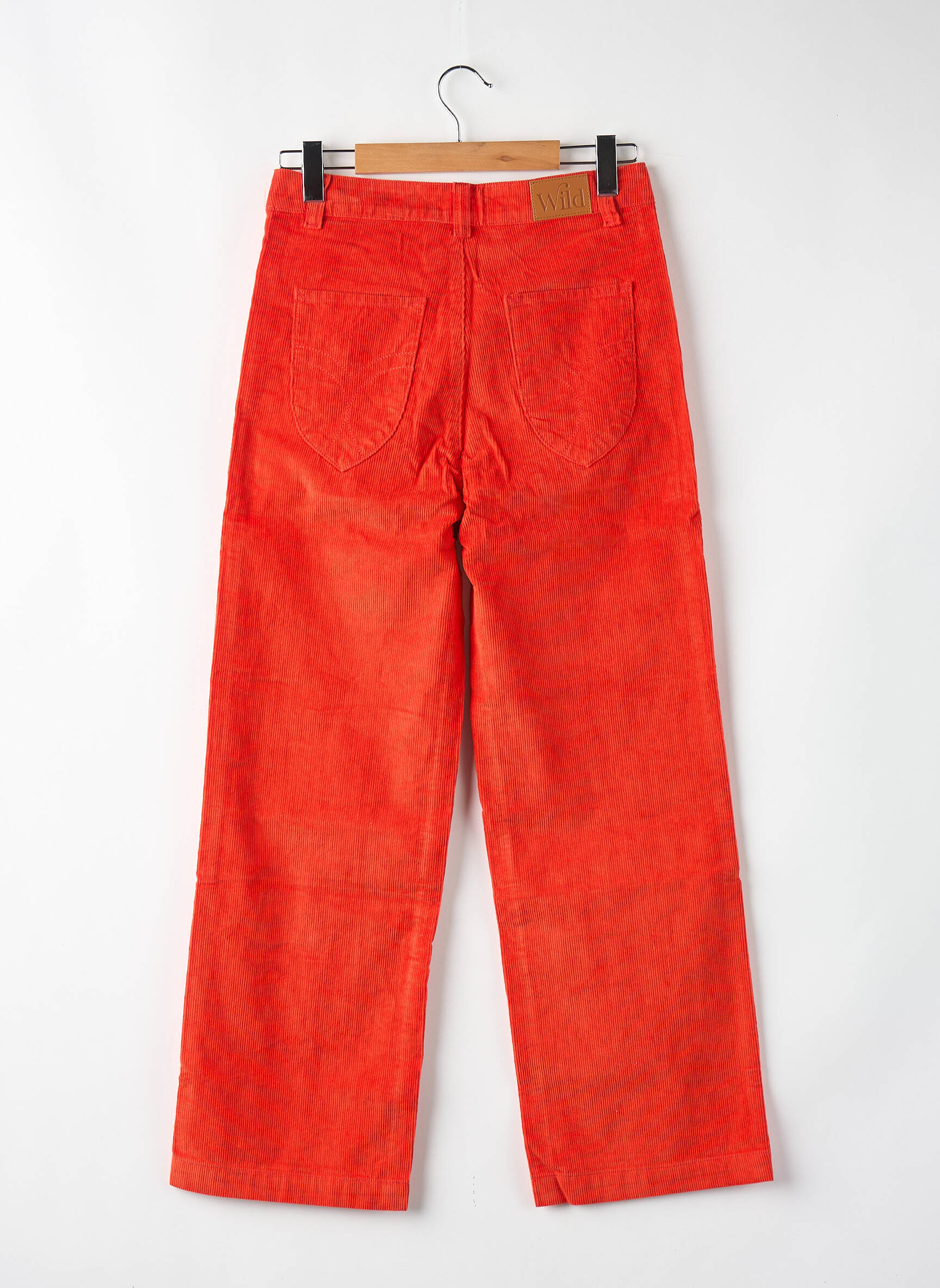 Pantalon drept roșu WILD femeie