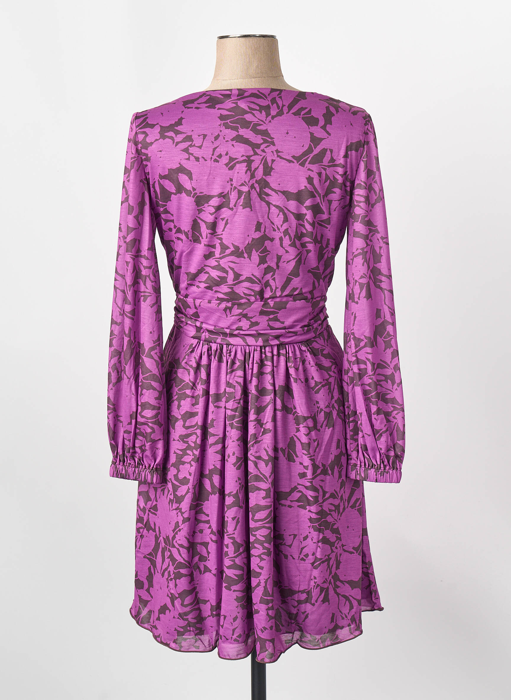Rochie scurtă violet MAX&CO. femeie