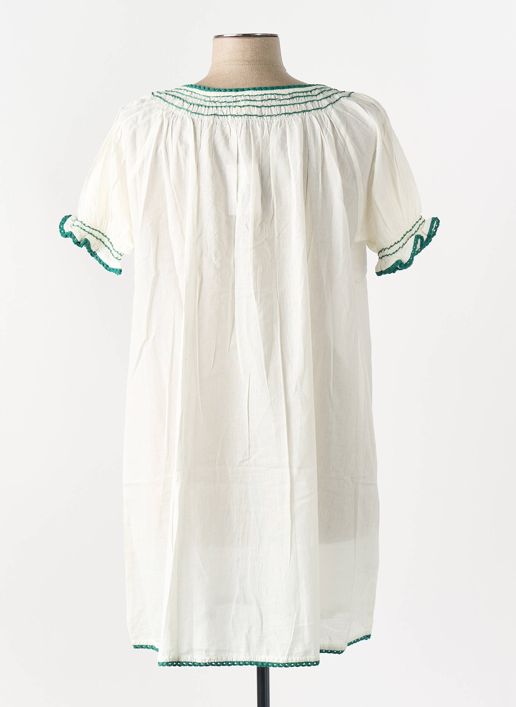 Rochie scurtă verde GERMAINE DES PRÉS femeie