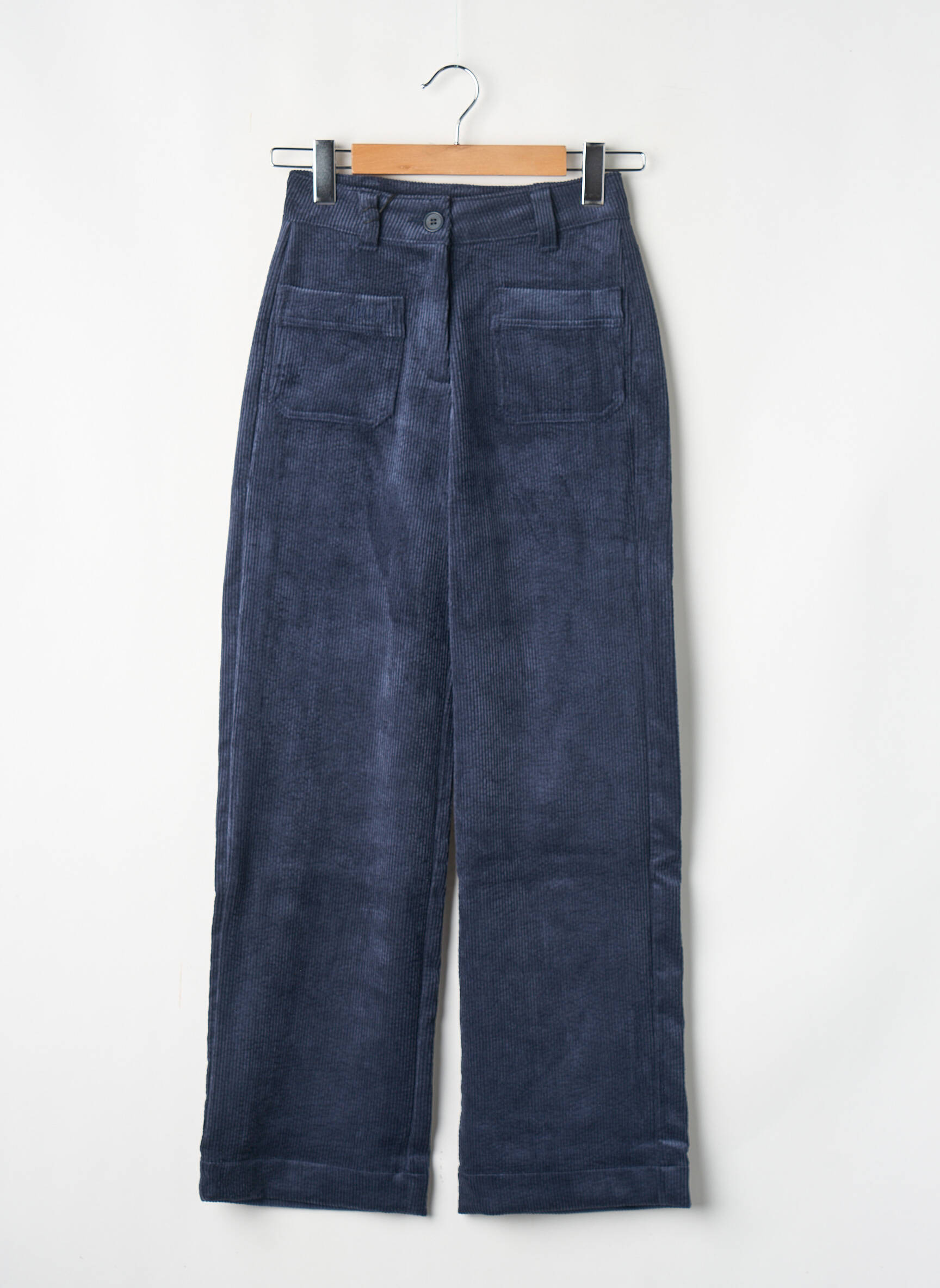 Pantalon larg albastru INDEE femeie