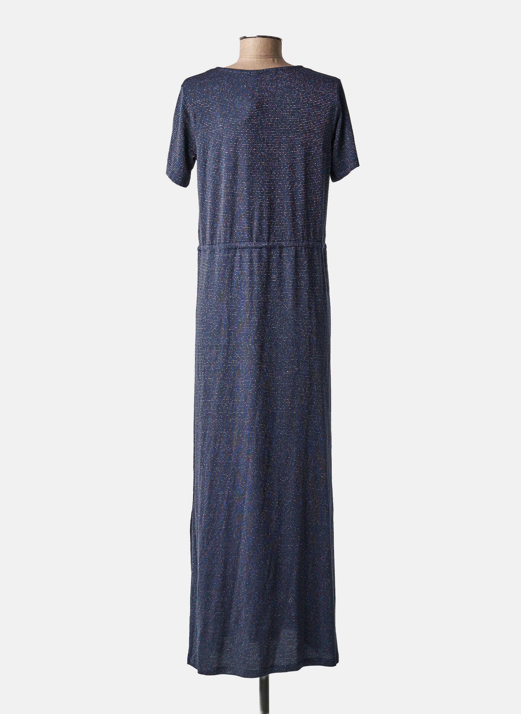 Rochie lungă albastru PIECES femeie