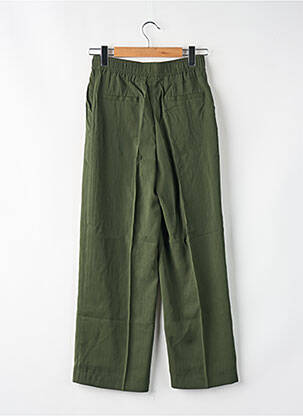 Pantalon larg verde OBJECT femeie