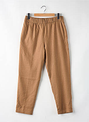 Pantalon drept maro POMANDERE femeie