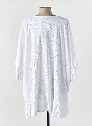 Top alb MAT FASHION femeie