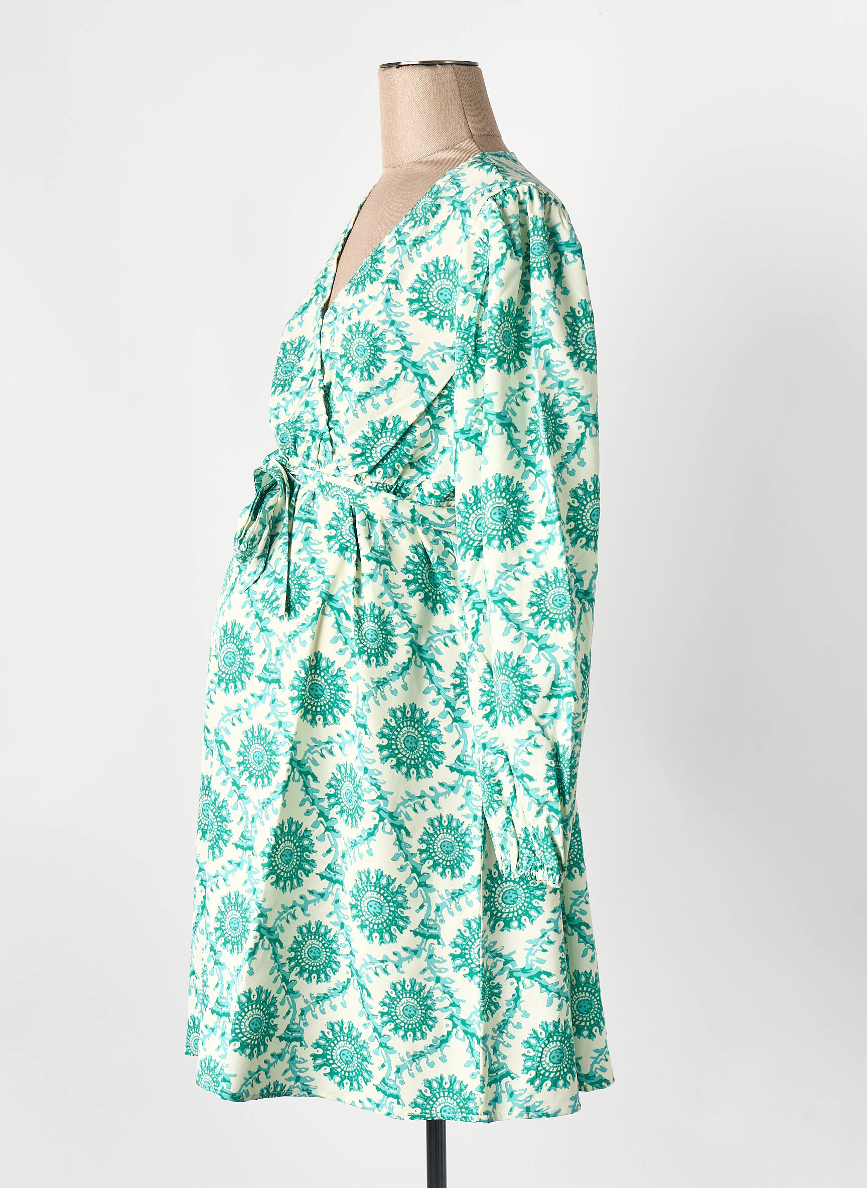 Rochie scurtă verde MAMA LICIOUS femeie