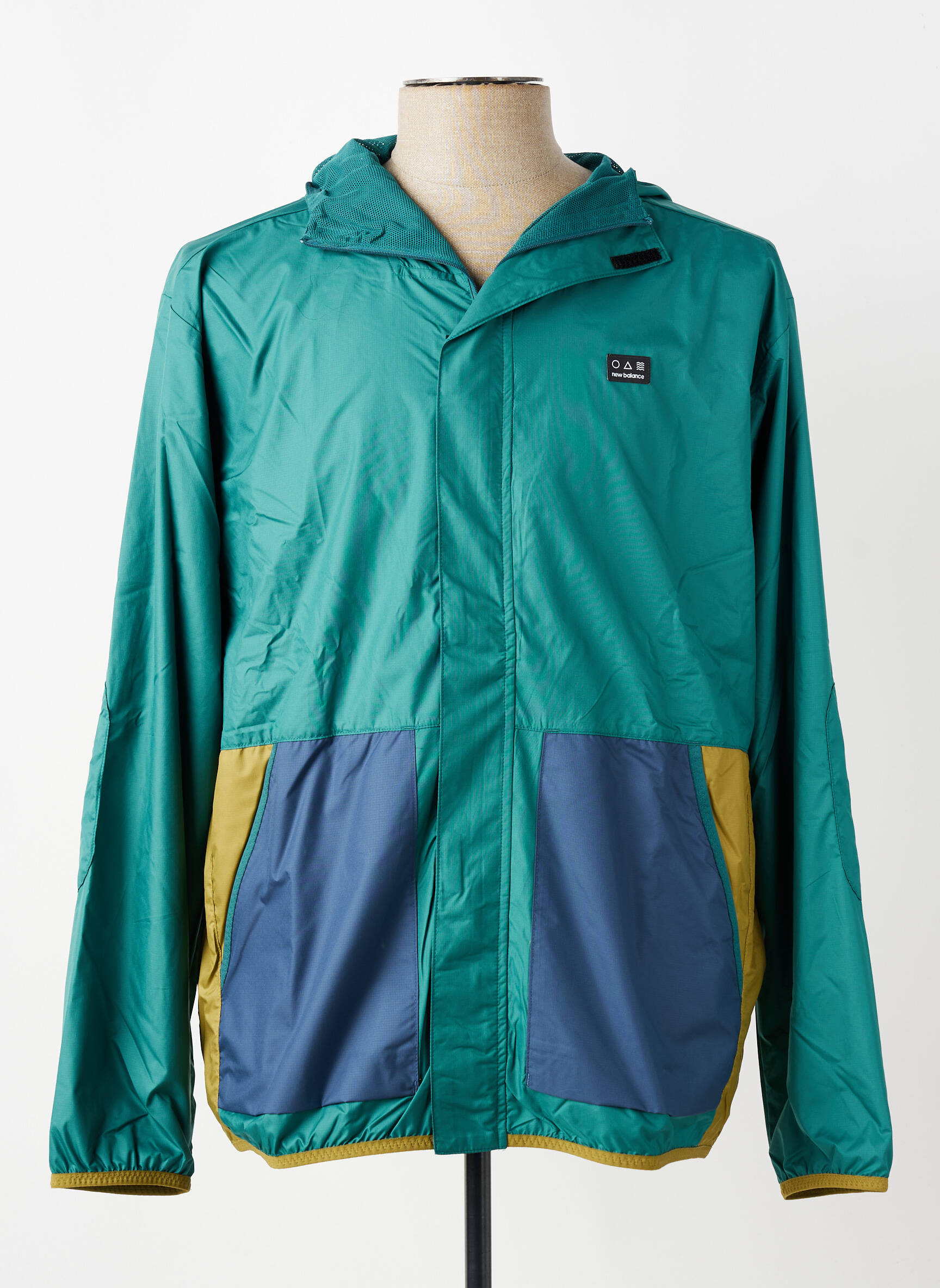 Jachetă vânt verde NEW BALANCE bărbat