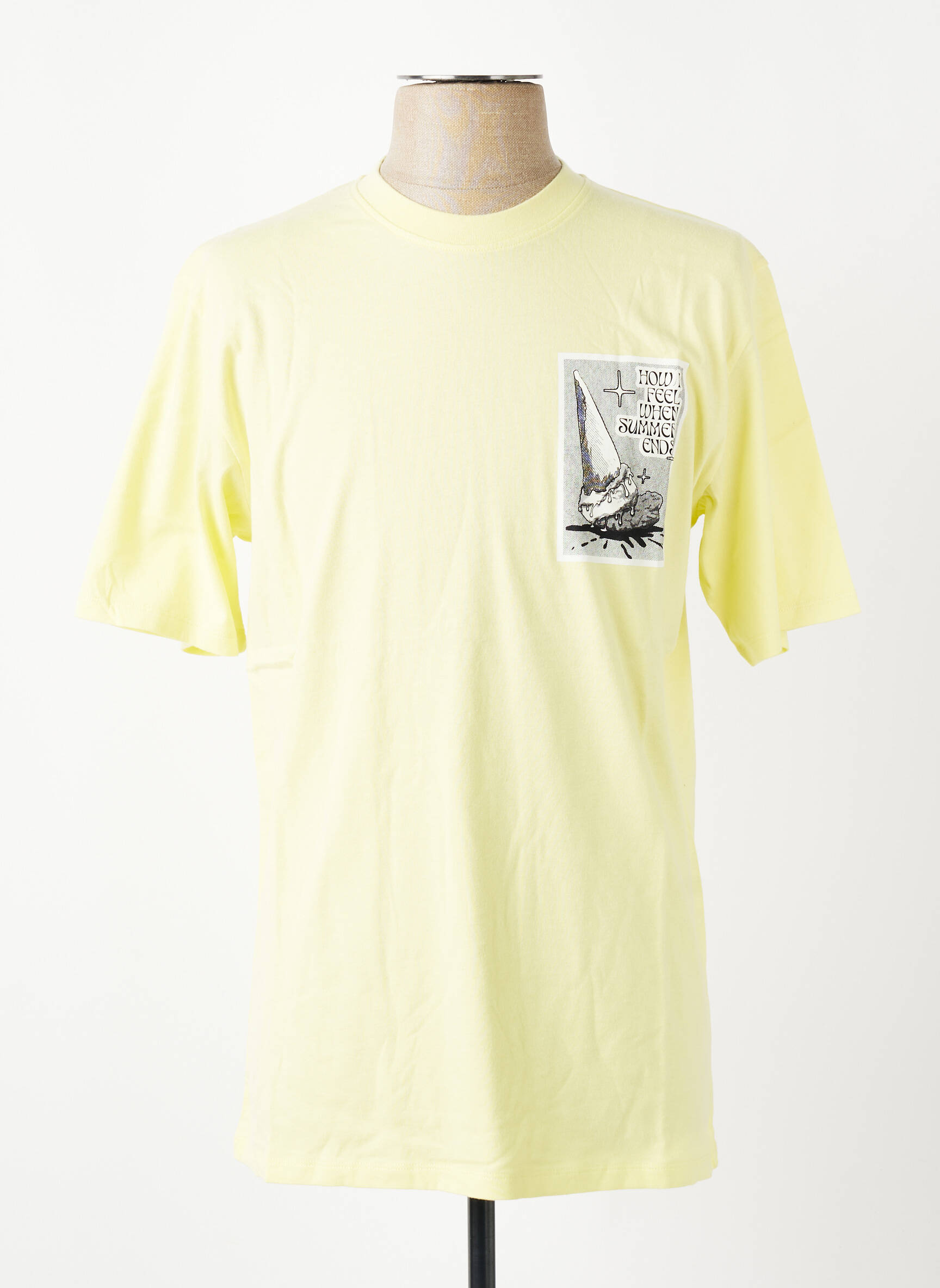 Tricou galben EDWIN bărbat