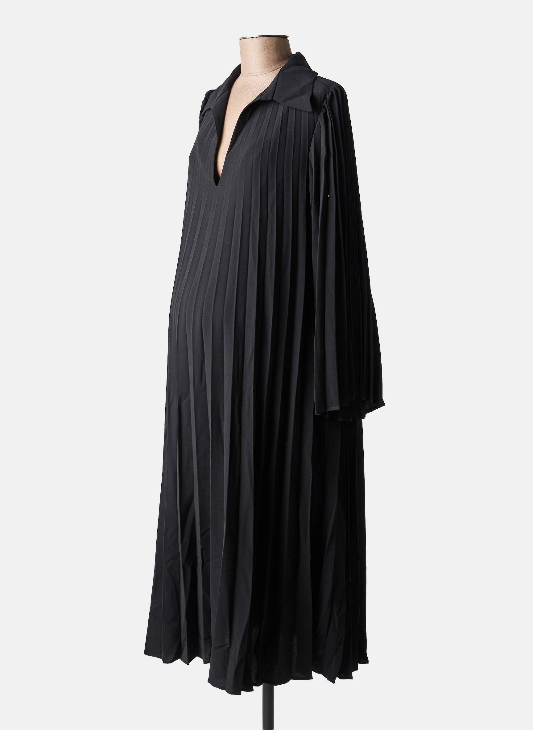 Rochie midi negru MAT FASHION femeie