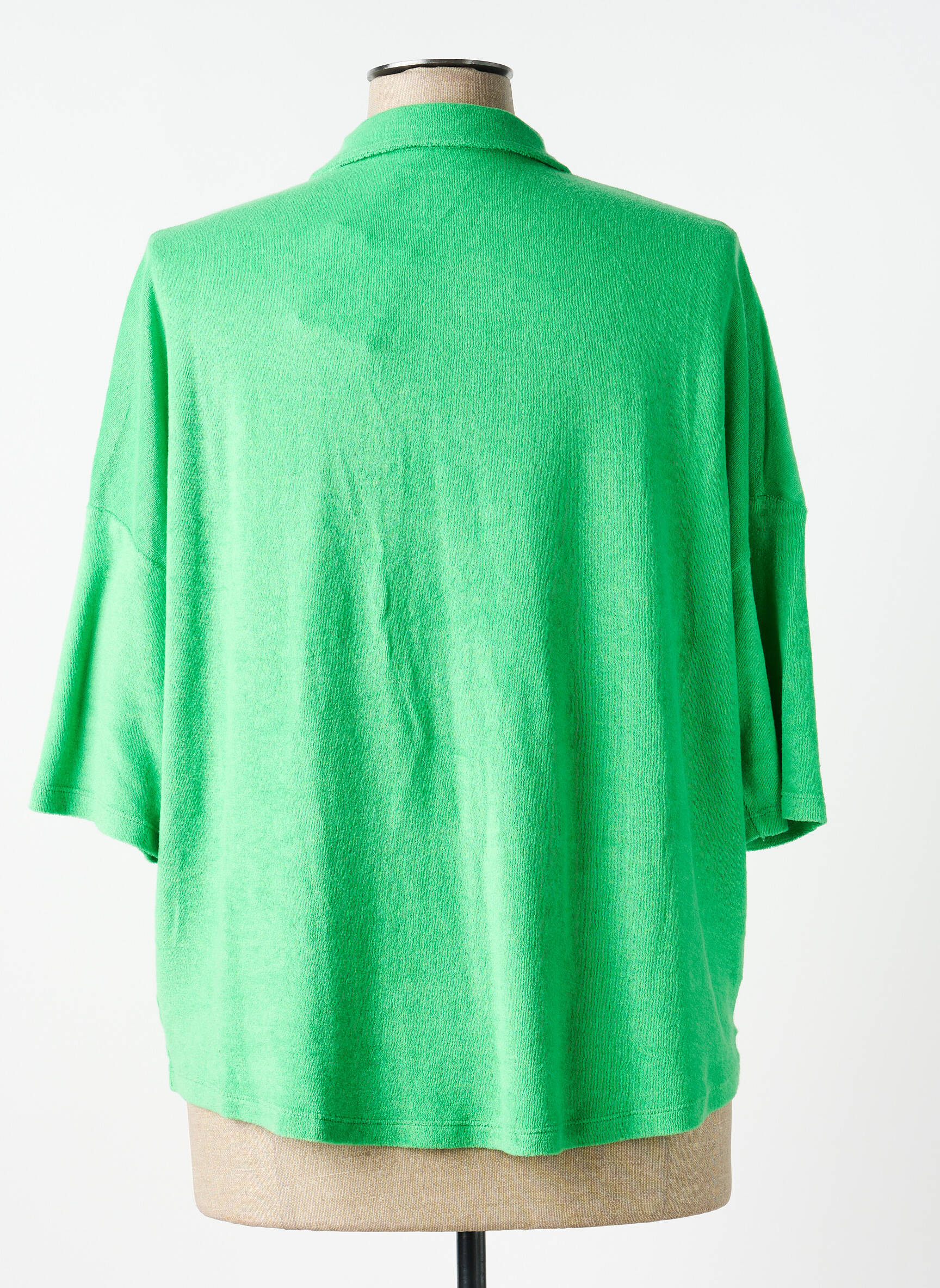 Top verde MAJESTIC FILATURES femeie