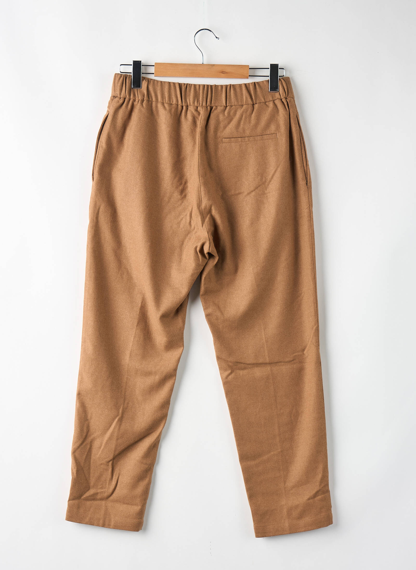 Pantalon drept maro POMANDERE femeie