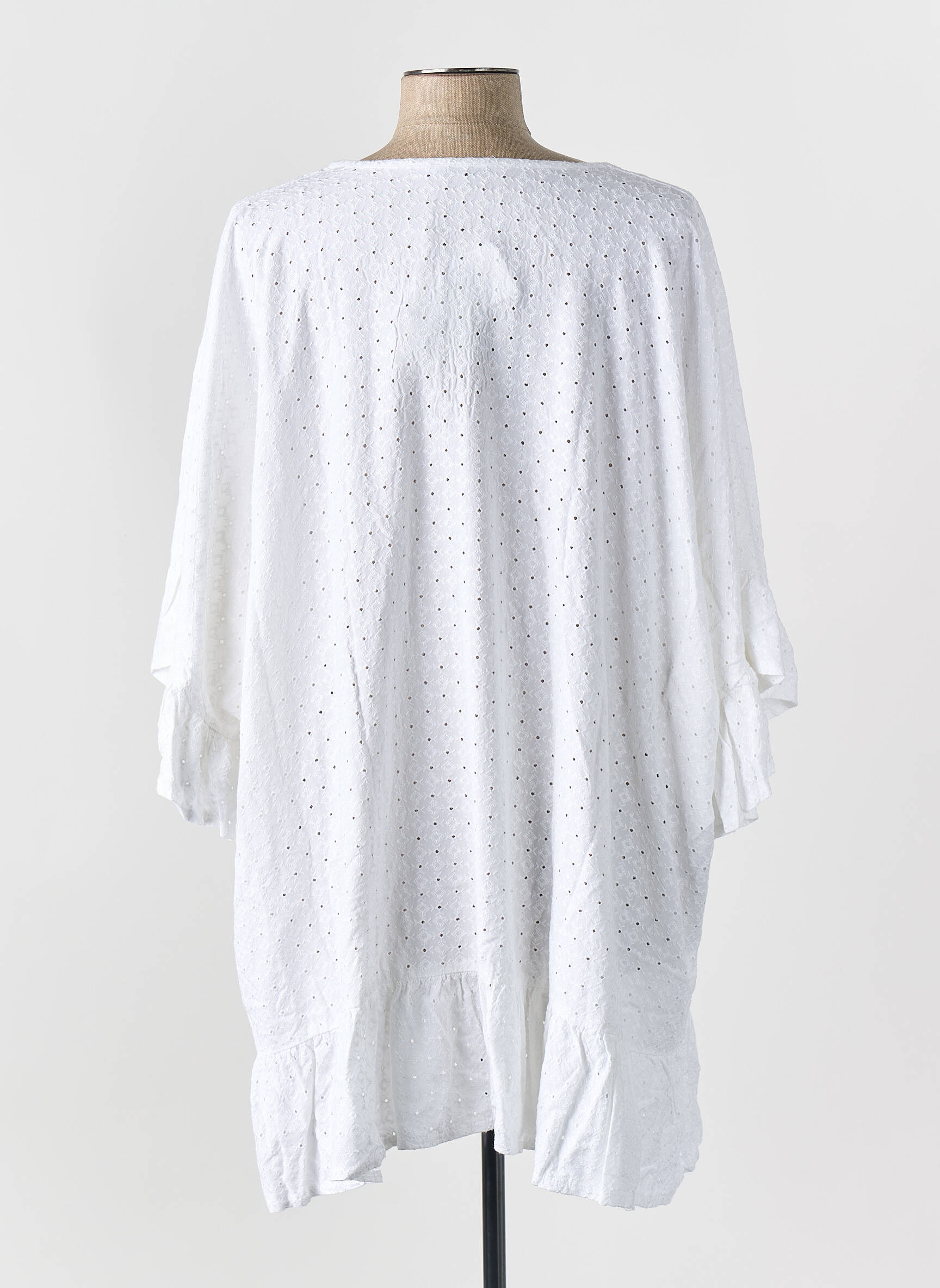 Top alb MAT FASHION femeie